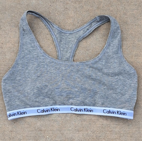 Calvin Klein Bralette Bundle Medium Large Lace Lounge Bras Set - Picture 3 of 4